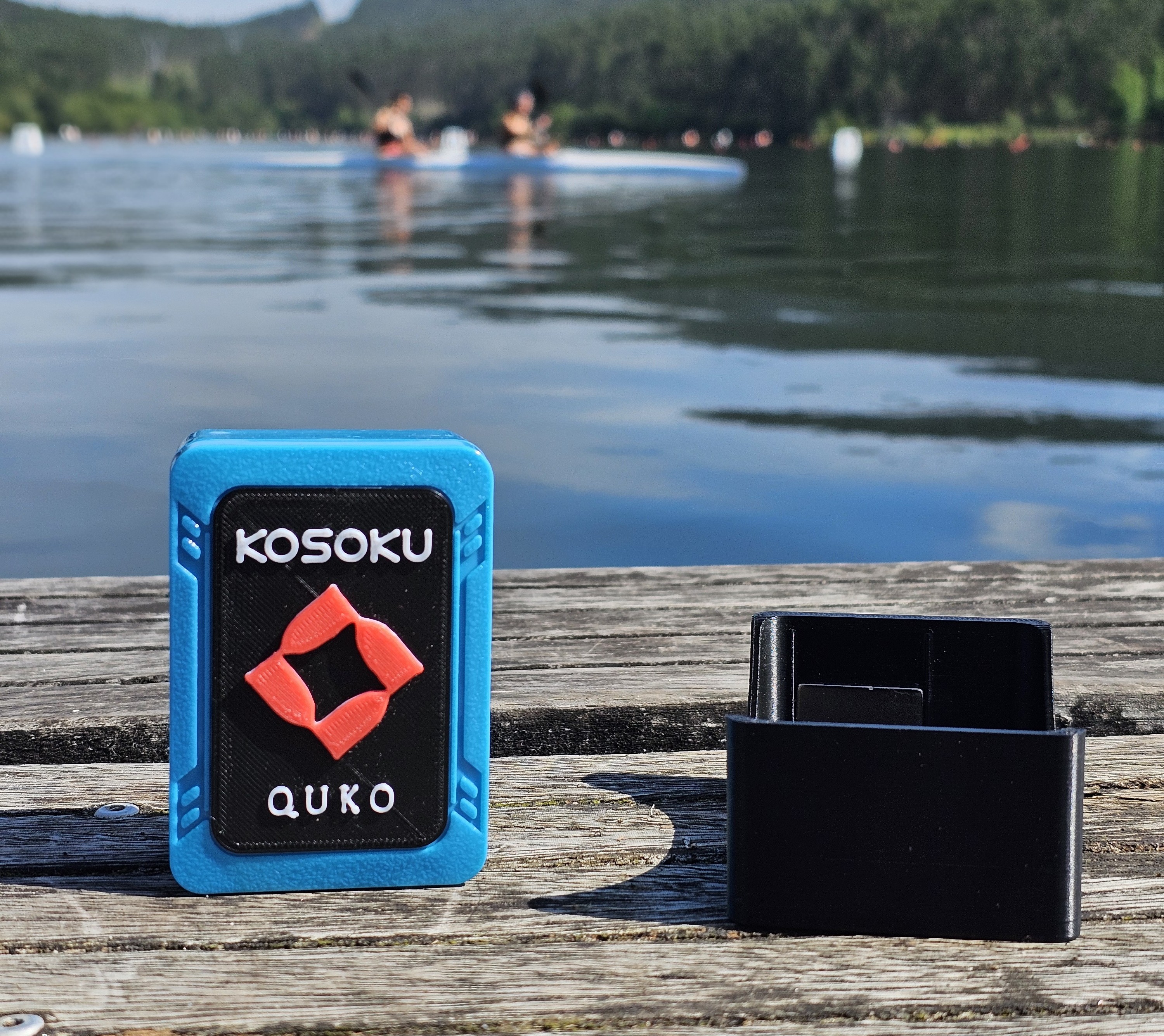 Kosoku performance sensor beside the water